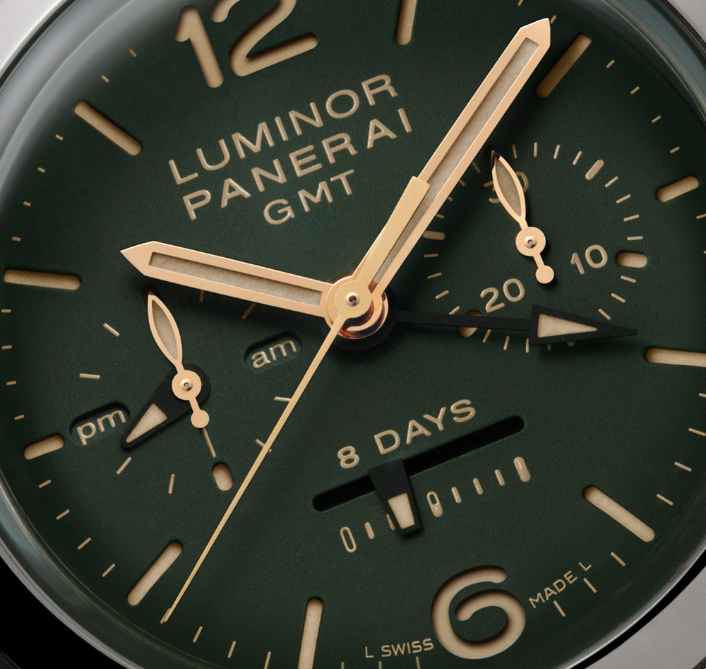 Panerai Green Dial Limited Edition PAM735, PAM736, & PAM737 Collection Watches Watch Releases 