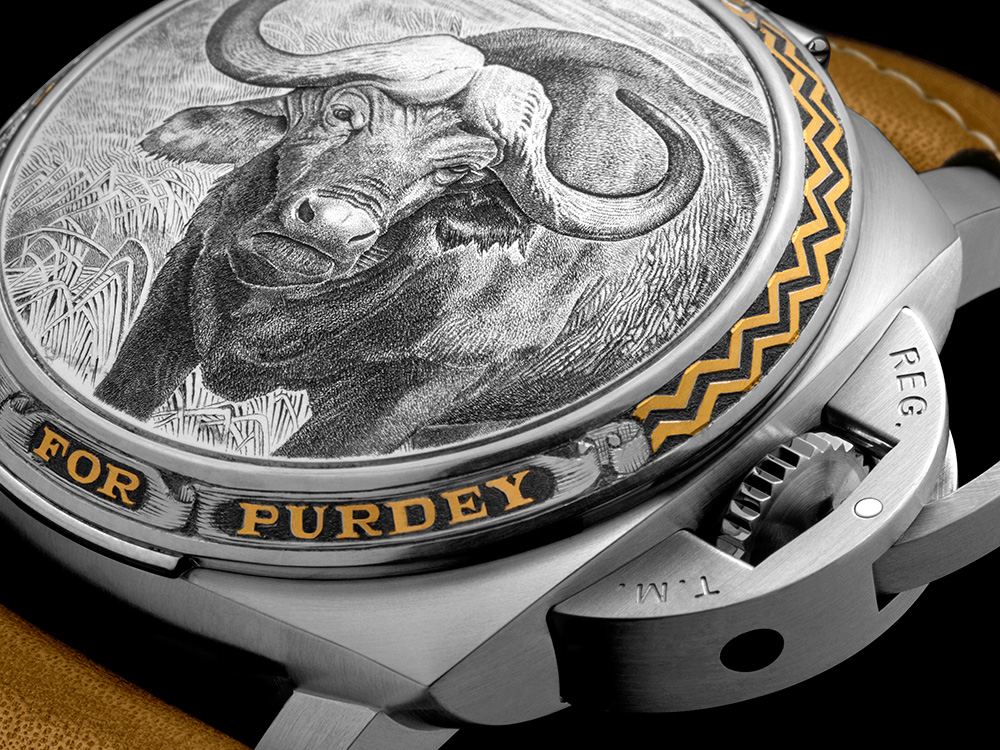 Panerai Luminor 1950 Sealand For Purdey Gunmakers Engraved Watches Watch Releases 