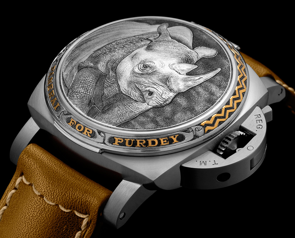 Panerai Luminor 1950 Sealand For Purdey Gunmakers Engraved Watches Watch Releases 