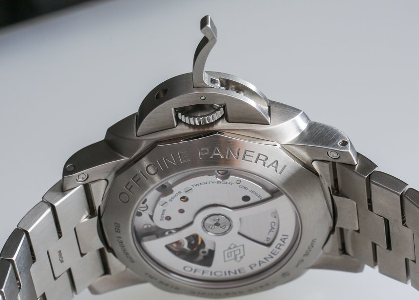 Panerai Luminor Marina 1950 3 Days Automatic PAM328 On Bracelet Watch Review Wrist Time Reviews 