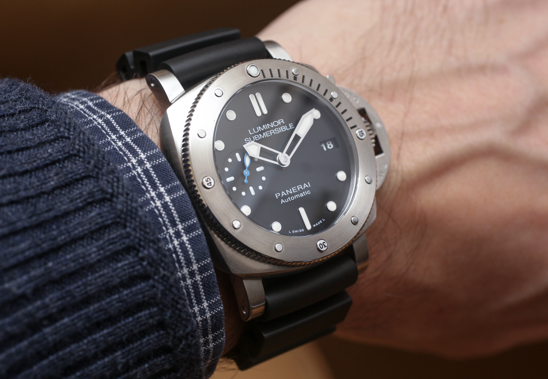 Panerai Luminor Submersible 1950 3 Days Automatic Acciaio & Oro Rosso 42mm Watches Hands-On Hands-On 
