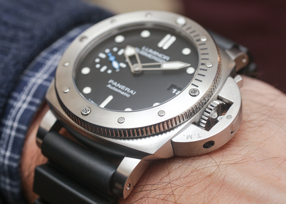 Panerai Luminor Submersible 1950 3 Days Automatic Acciaio & Oro Rosso 42mm Watches Hands-On Hands-On 
