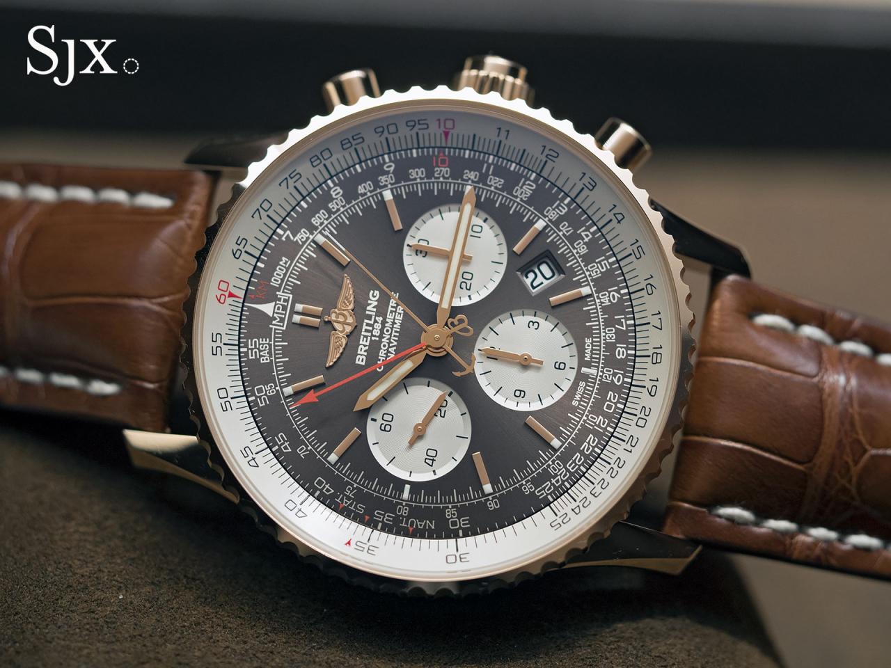 Breitling Navitimer Rattrapante red gold 7