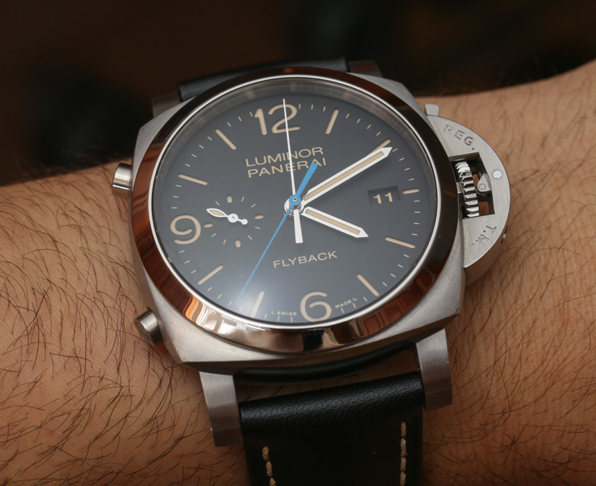 Panerai Luminor 1950 3 Days Chrono Flyback Automatic Acciaio PAM 524 Watch Hands-On Hands-On