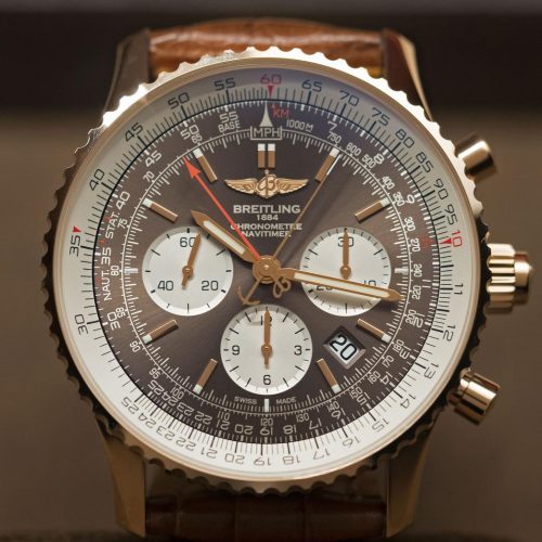 Breitling Navitimer Rattrapante red gold 10